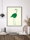 Flamingo Silhouette (Green)