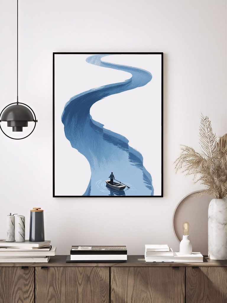 Riverboat (A4 | 21 × 29.7 | 8.27 × 11.69)